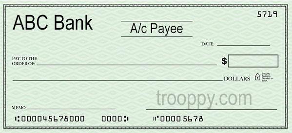 Crossed Cheque