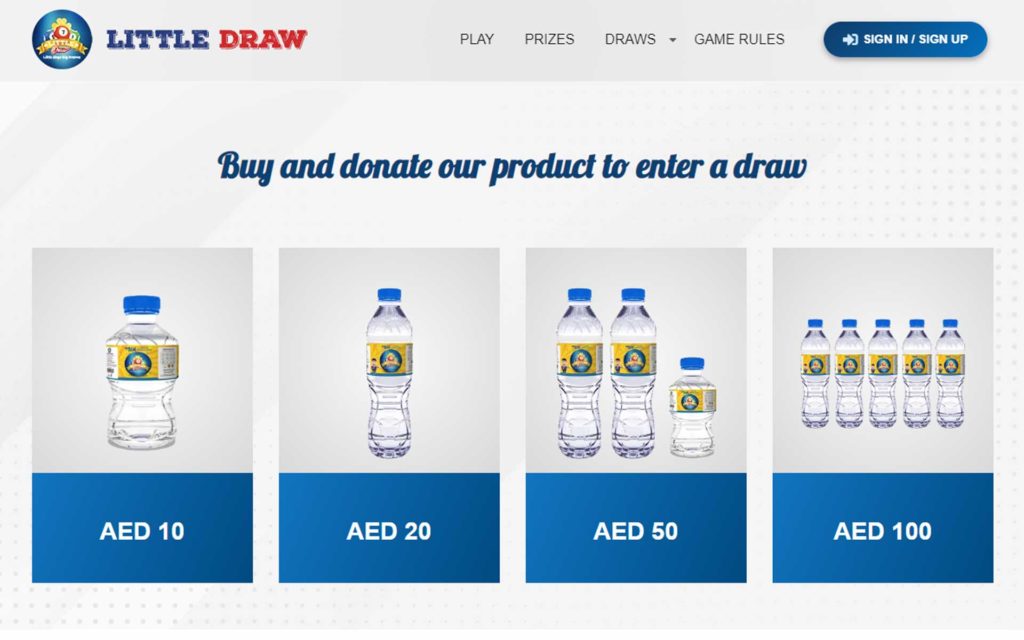 Lowest Grand Prize Money Draw in UAE