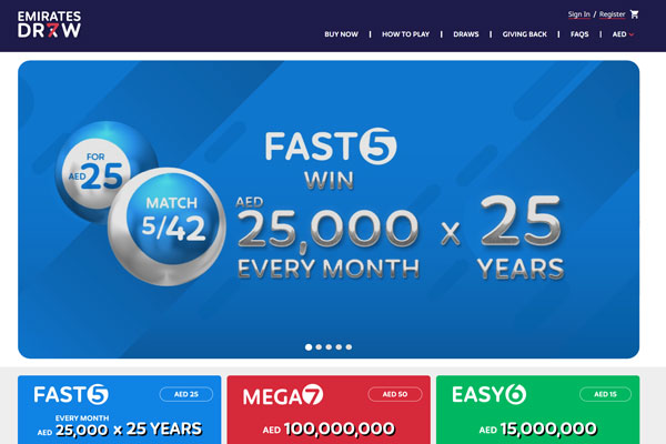 Fast5-Image Website of Fast5 Lottery Draw